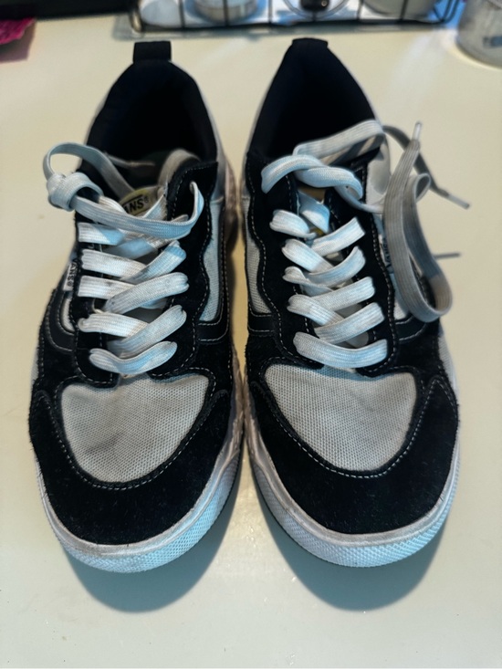 Vans Shoes - Vans Black and White Low-Top Sneakers